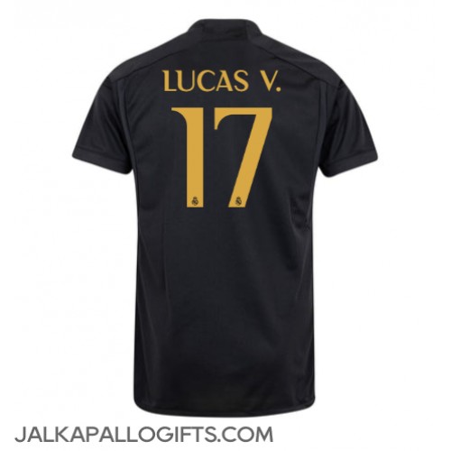 Real Madrid Lucas Vazquez #17 Kolmaspaita 2023-24 Lyhythihainen